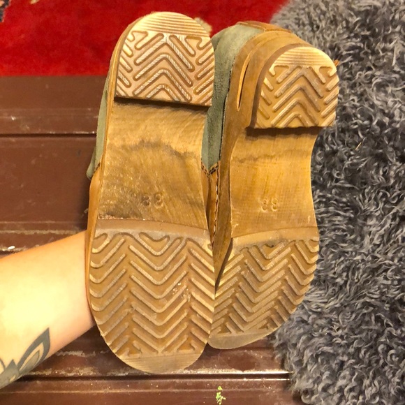 Size 38 Leather Clog Boots - Picture 5 of 6